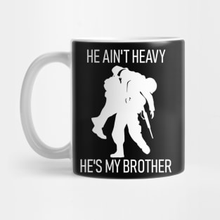 He ain't heavy, he's my brother Mug